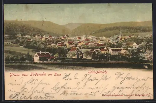 AK Suderode am Harz, Total-Ansicht