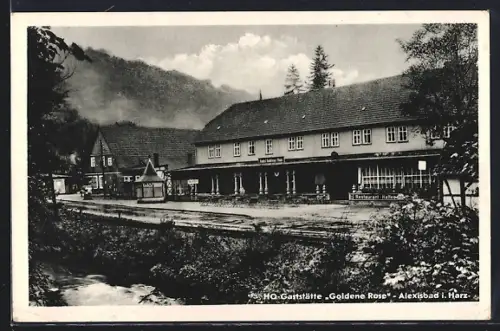 AK Alexisbad i. Harz, HO-Gaststätte Goldene Rose