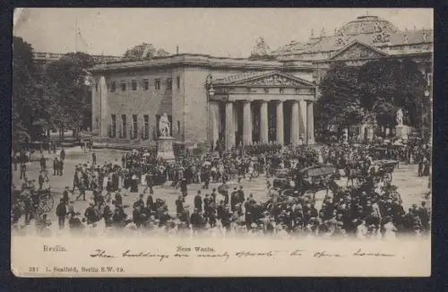 AK Berlin, Neue Wache Unter den Linden