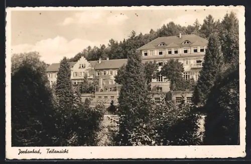 AK Jordanbad, Teilansicht der kneippschen Kuranstalt