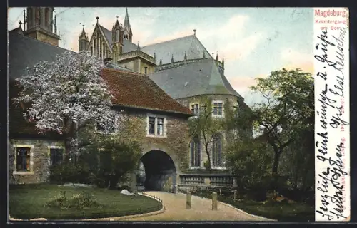 AK Magdeburg, Kremtergang am Dom