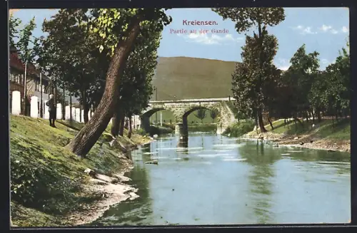 AK Kreiensen, Partie an der Gande-Brücke