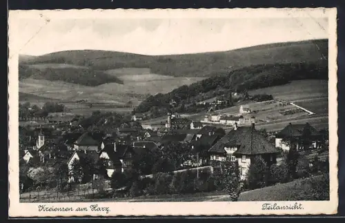 AK Kreiensen am harz, Panorama mit Landschaft