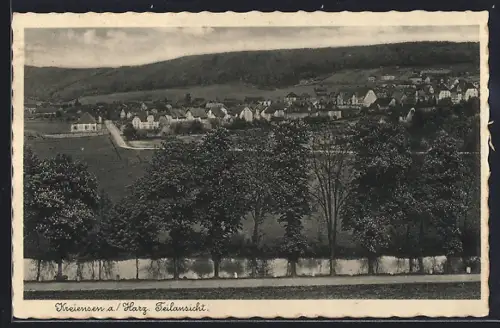 AK Kreiensen a. Harz, Teilansicht der Ortschaft