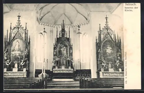 AK Selzach, Inneres der Kirche