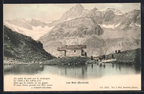AK Zermatt /Lac Noir, Panorama