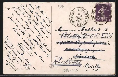 AK Champex, Panorama et le Massif du Grand Combin