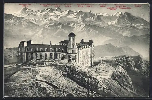 AK Rigi-Kulm, Hotel und Berner-Hochalpen