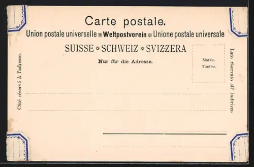 AK Genève, Quai des Bergues