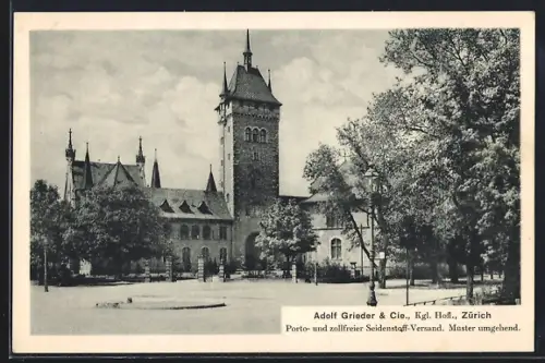 AK Zürich, Landesmuseum