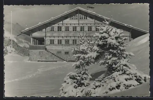 AK Adelboden, Chalet International des Eclaireuses, L`hiver