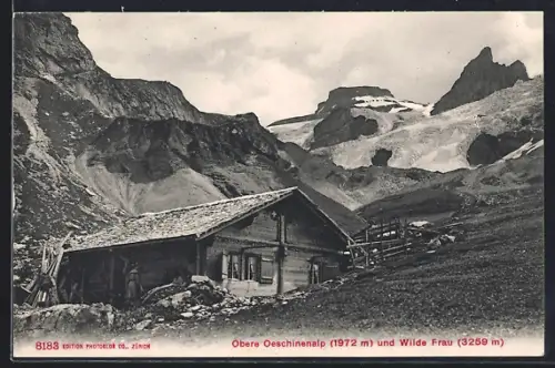 AK Kandersteg, Obere Oeschinenalp und Wilde Frau