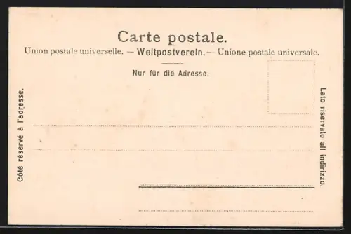 AK Genève, Monument Général Dufour