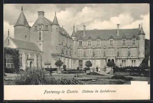 AK Fontenay-le Comte, Chateau de Rochebrune