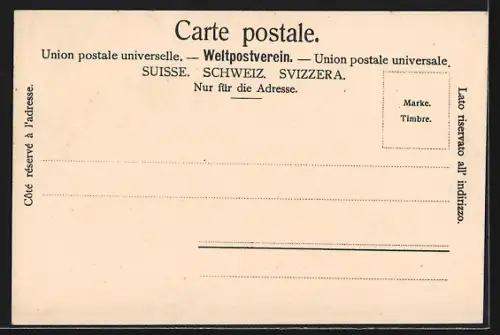 AK Genève, Vue des Ponts