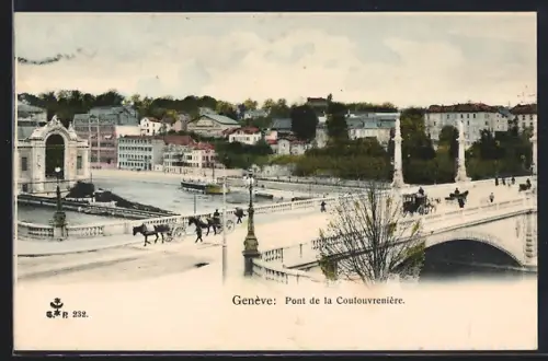 AK Genève, Pont de la Coulouvrenière