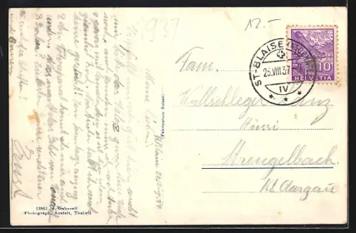 AK St-Blaise, Vue generale