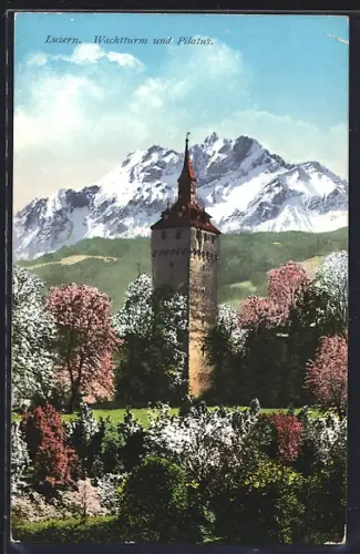 AK Luzern, Wachtturm & Pilatus