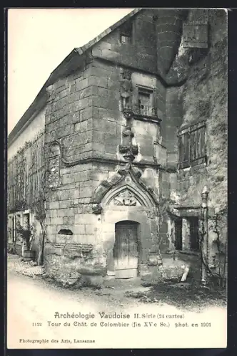 AK Colombier /VD, Tour du Château