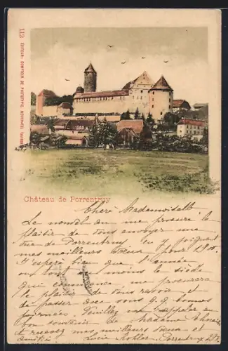 AK Porrentruy, Château de Porrentruy