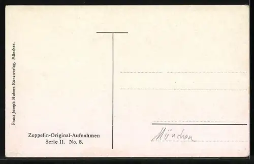 AK Menschen beobachten die Landung vom Zeppelin Luftschiff Z.I.