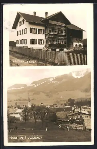 AK Fischen i. Allgäu, Hotel Landhaus Wolf