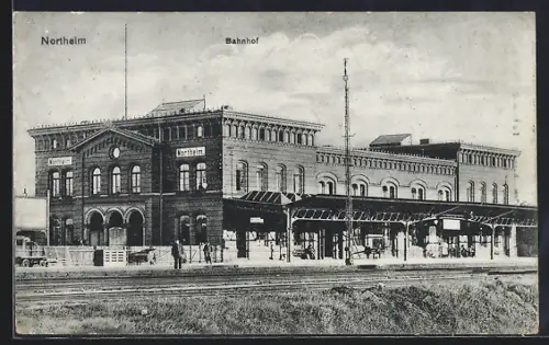 AK Northeim, Blick auf den Bahnhof