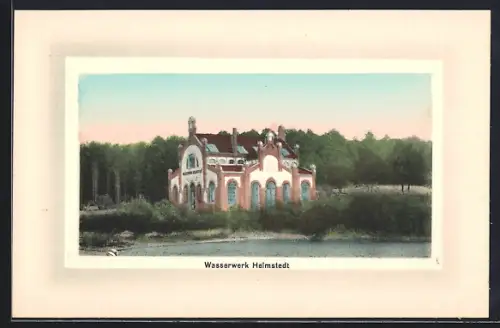 AK Helmstedt, Blick auf das Wasserwerk Helmstedt