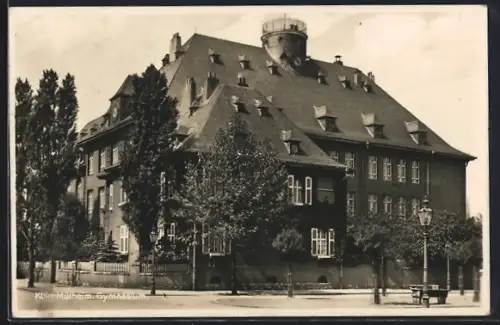 AK Köln-Mülheim, Partie am Gymnasium