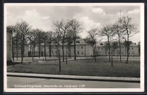 AK Dortmund-Fliegerhorst, Unterkünfte der Jagdgruppe 1/134