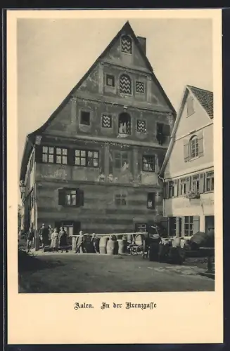 AK Aalen, Geschäfte an der Kreuzgasse