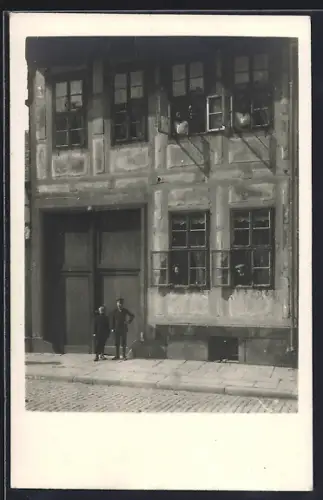 Foto-AK Dassel, Haus Karl Stumpf 1920