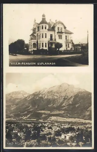 AK Bad Reichenhall, Hotel Villa-Pension Esplanade