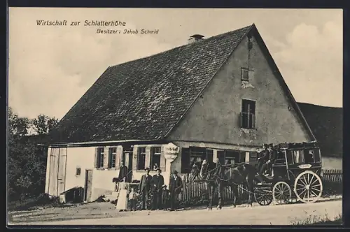 AK Lenningen, Wirschaft zur Schlatterhöhe