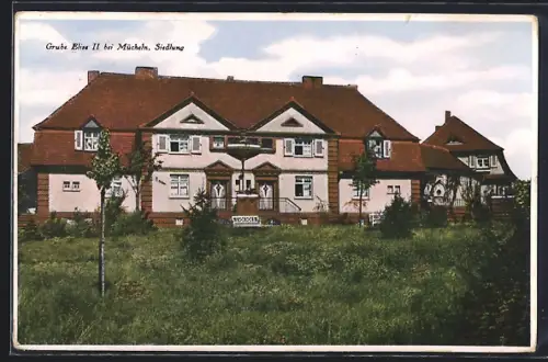 AK Mücheln / Geiseltal, Siedlung Grube Elise II