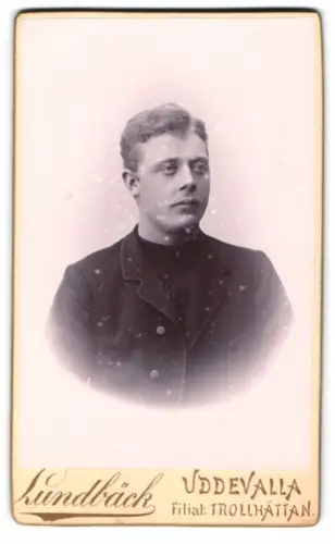 Fotografie Maria Lundbäck, Uddevalla, Porträt eines jungen Mannes