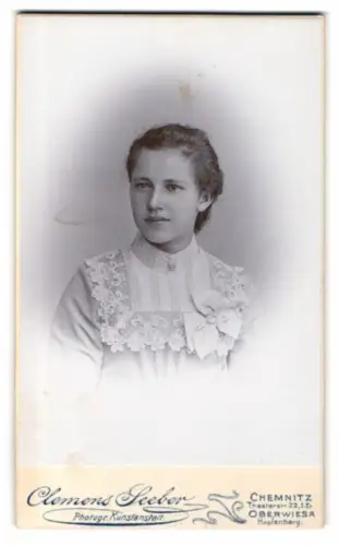 Fotografie Clemens Seeber, Chemnitz, Theaterstr. 22, Portrait einer jungen Frau