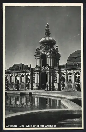 AK Dresden, Das Kronentor im Zwinger