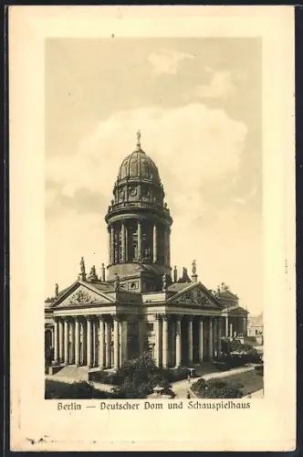 AK Berlin, Deutscher Dom und Schauspielhaus