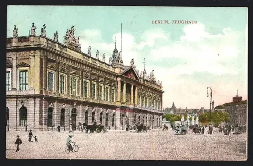 AK Berlin, Zeughaus mit Umgebung