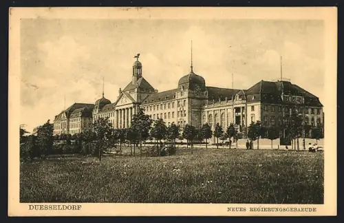 AK Düsseldorf, Neues Regierungsgebäude