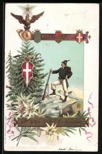 AK 6 Regg. Alpini, Di Qui Non Si Passa