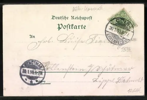 Lithographie Heitere Gesellschaft während Fasching