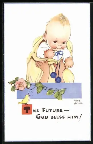 Künstler-AK Mabel Lucie Attwell: The Future, God Bless Him!