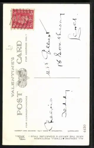 Künstler-AK Mabel Lucie Attwell: All up in the `air.