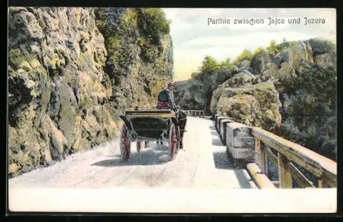 AK Jajce, Partie zwischen der Stadt und Jezero