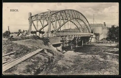 AK Nisch, Brücke im Ort