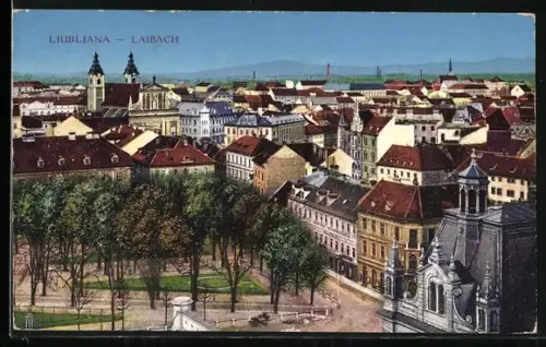 AK Ljubljana / Laibach, Totalansicht