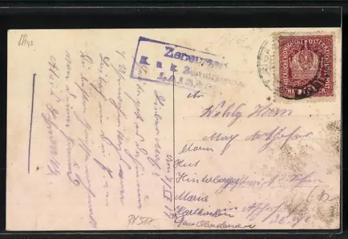 AK Ljubljana / Laibach, Totalansicht