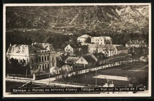 AK Cettigné, Vue sur la partie de l`est